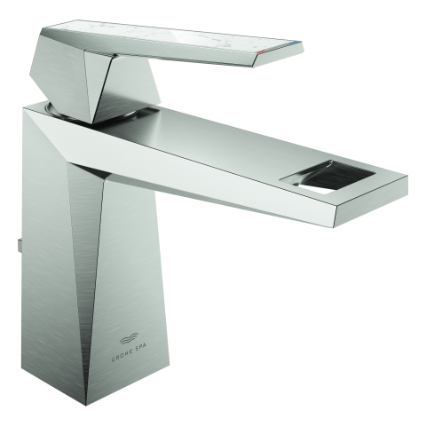 GROHE EH-WT-Batt. Allure Bril. PC 24398 M-Size Griff WA-Caesarstone supersteel