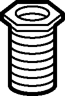 Hansa Gewindenippel HANSA 59902708 M12x1/M15x1, AF17 Hansa Gewindenippel HANSA 59902708 M12x1/M15x1, AF17