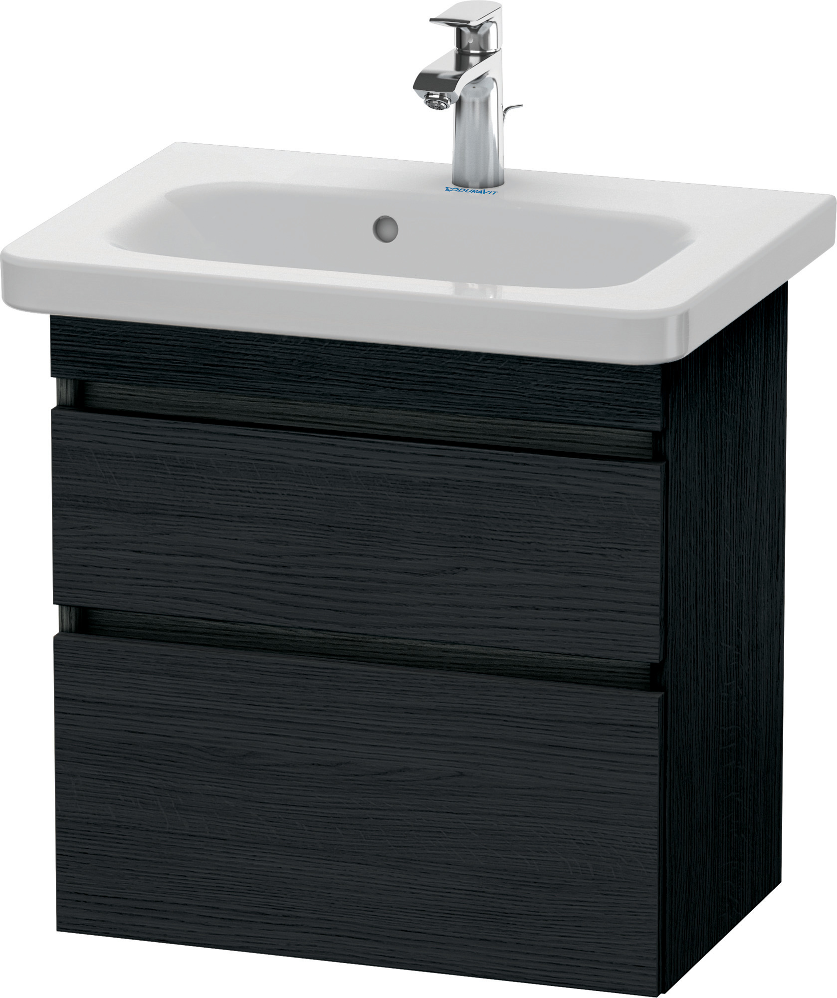 Duravit WTU wandh. DuraStyle 368x580x610mm 2SchKa.,233763,Eiche Schwarz