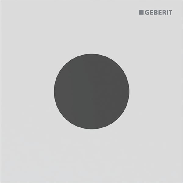Geberit Typ 40 Abdeckplatte, rund für UR-Strg. IR, weiß matt