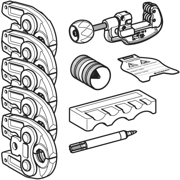 Geberit Mapress Pressbackenset d15-35 Geberit Kompatibilität (1)