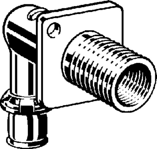 Viega Wanddurchführung 8141.24 2132.1 in 16mm x Rp1/2 x 18mm Rotguss