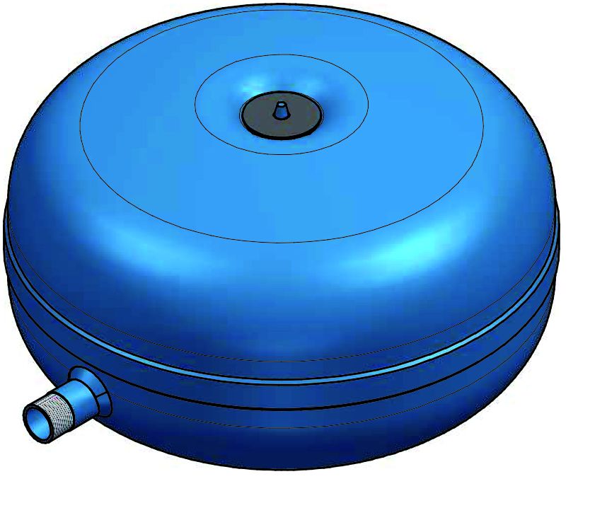 Remeha Solar-Ausdehnungsgefäß Set JA74, 18 Ltr. Remeha Solar-Ausdehnungsgefäß Set JA74, 18 Ltr.