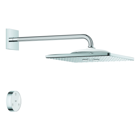 GROHE Kopfbr.Set Rainshower SmartConnect 310 Cube 26642 BA 2 Strahl 7,5l chrom