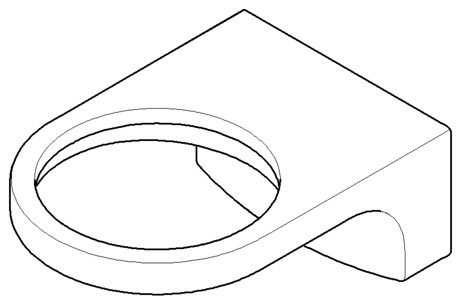 DO Halter ET 081796503 37 x 65 x 93 mm Weiß matt