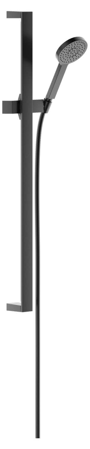 KEUCO Brause-Set Edition 11 51187, Schwarzchrom gebürstet
