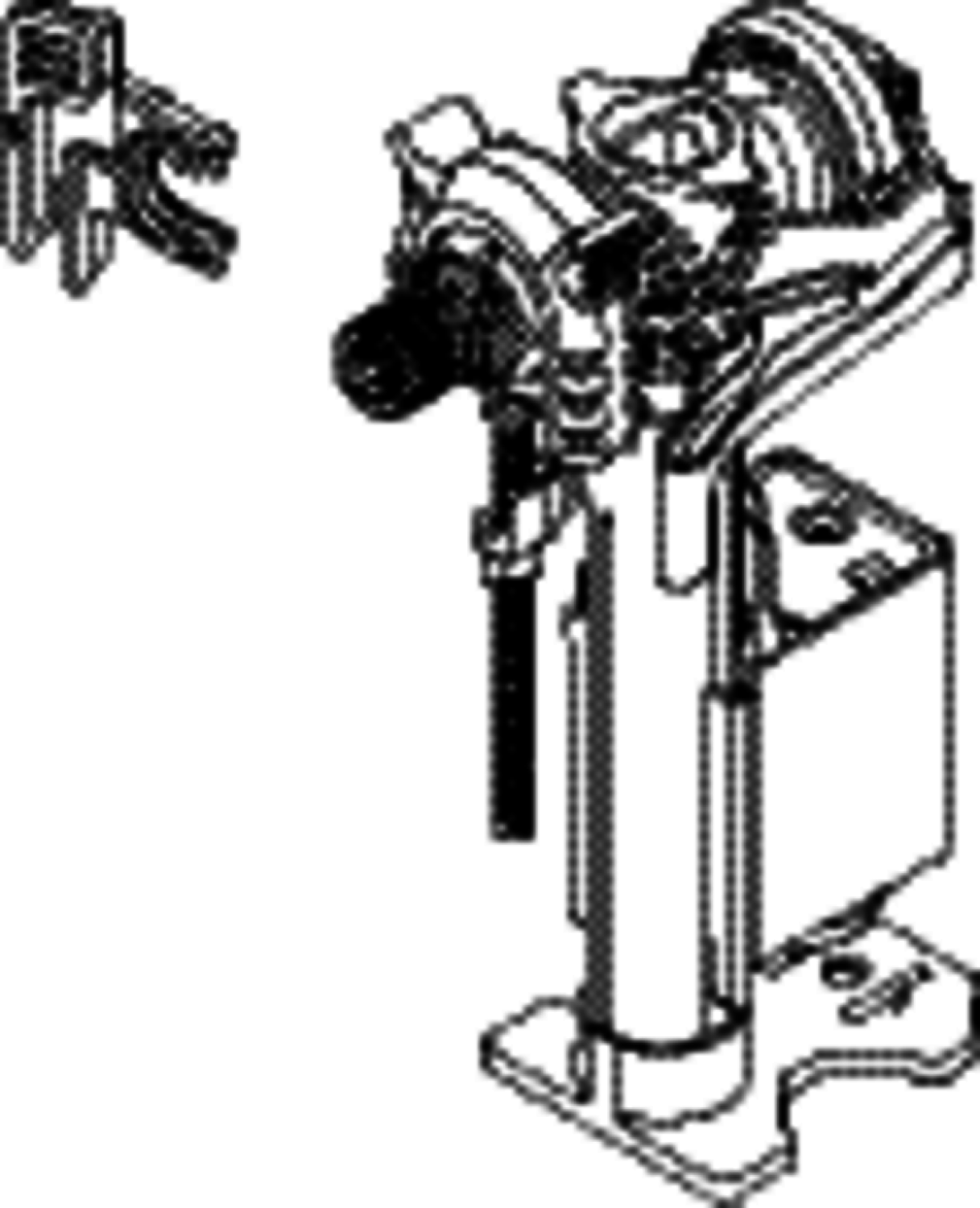 HEWI Füllventil, WC-Modul S 50, für Vorwandlemente S50.02.