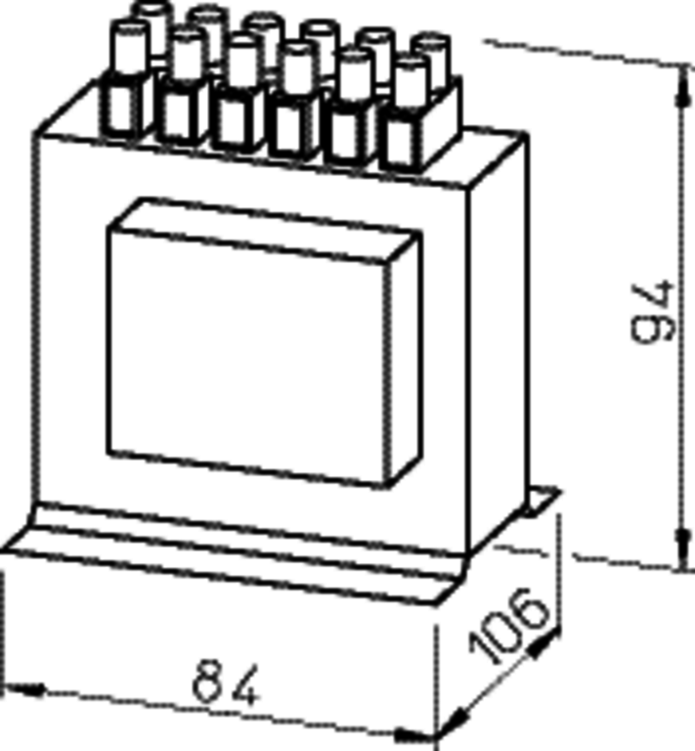 Helios TSSW 3 Drehzahl-Steuertrafo 1-PH 230V 3,0 A, f.Schaltschrankeinbau