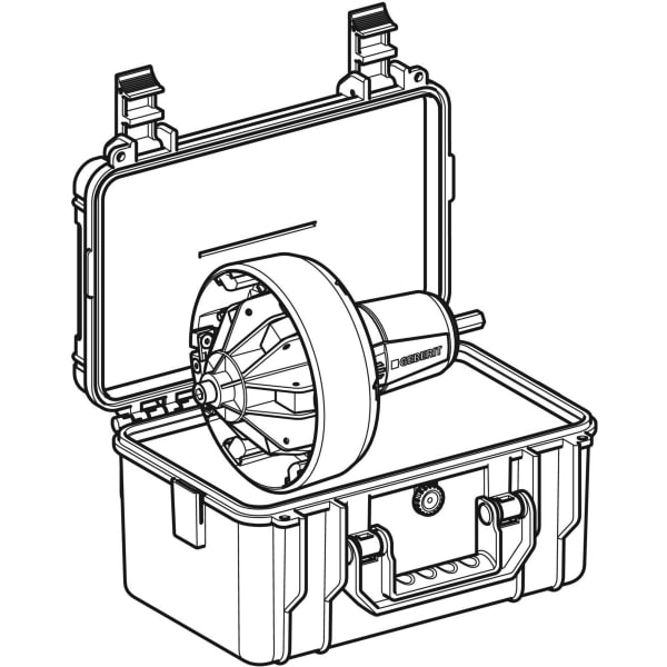 Geberit Rohrschaber in Koffer d110mm