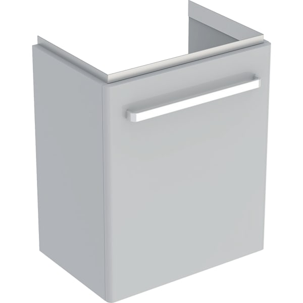 Geberit Renova Compact US 50cm für WT 55cm mit 1 Tür, 50x60,4x36,7cm, hellgrau