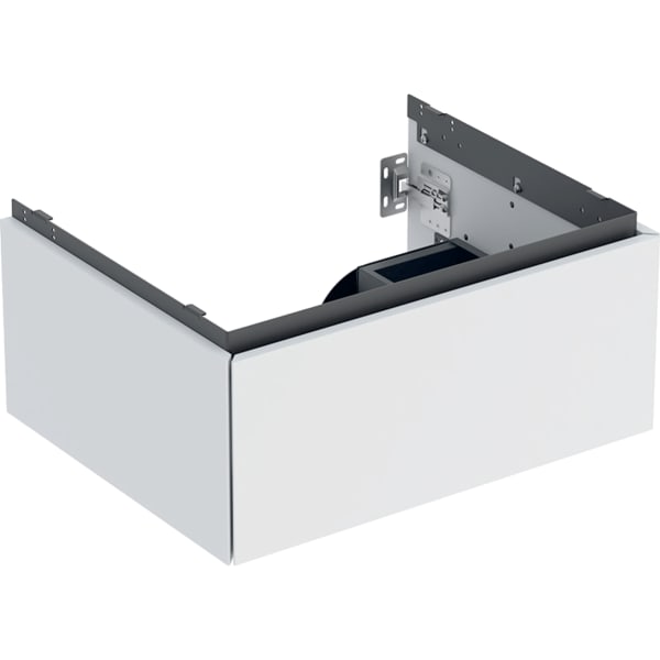 Geberit ONE Unterschrank für WT/-Platte 1 Schubl., 59,2x26,6x47cm, weiß matt