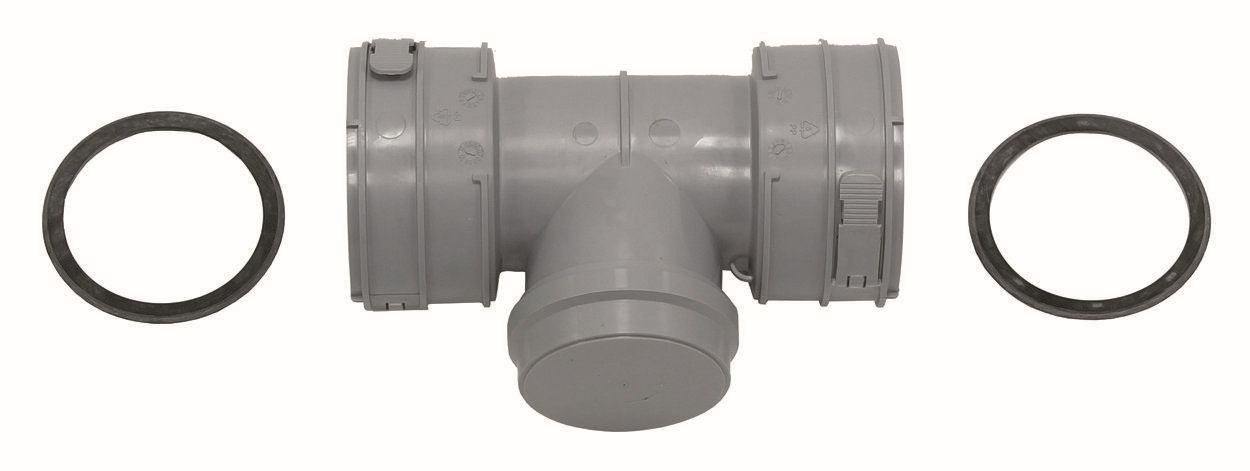 Vaillant Set 2 Revisionselement, Brennw. für flexible Abgasleitung DN 80, PP