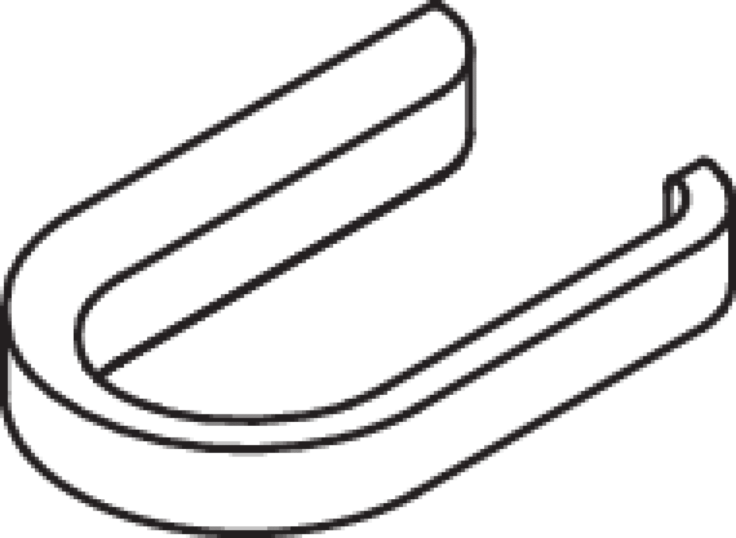 HEWI WC-Papierhalter Sys 800, chrom, B:140mm, H:90mm