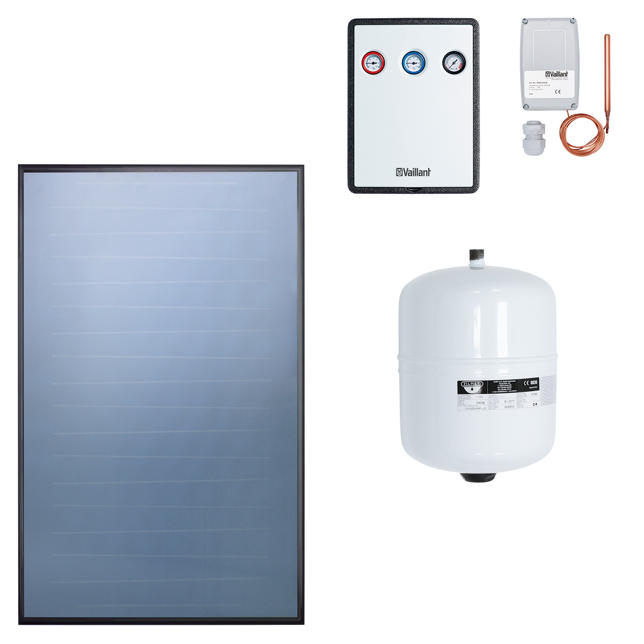 Vaillant Solar Paket 9.605/6 zur solaren Nachrüstung 3 x VFK 145 V