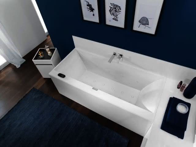 VB Badewanne Squaro Edge 12 1900x900x475mm Duo Rechteck Weiß Alpin
