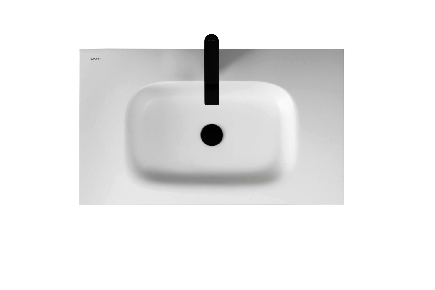 DU Schaftventil, für Waschtisch o.ÜL Höhe 50mm, Schwarz Matt