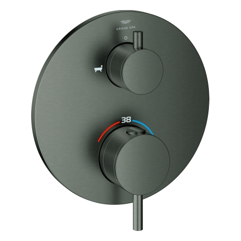 GROHE THM-Wannenbatt. Atrio 24359 FMS für 35604 2-W-Umst. hard graphite geb.