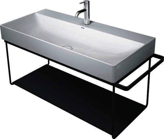 DU Glaseinleger in Metallkonsolen f. DuraSquare WT 235310, Schwarz