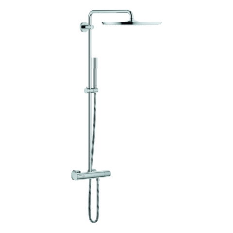 GROHE Duschsystem Rainshower 400 27174_1 mit THM KB Jumbo Sena Handbrause chrom