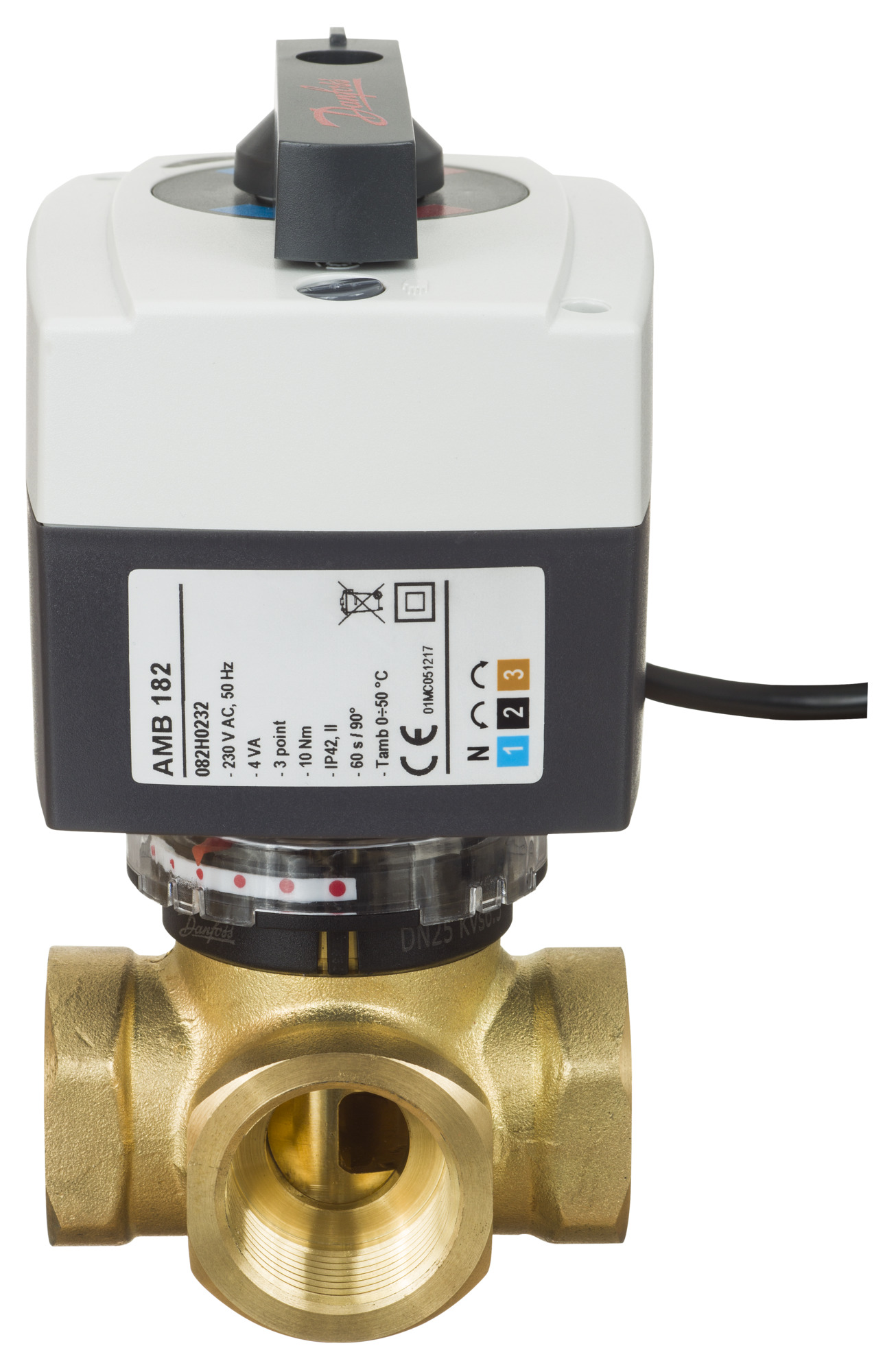 Danfoss AMB 182 Antrieb f. HRB(E)/HFE DN 65-100, 10Nm 3-Punkt 60s 230V
