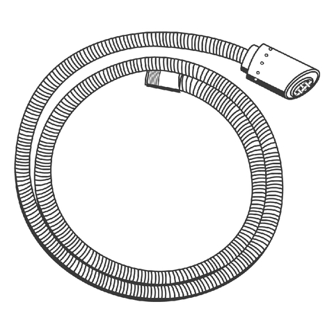 GROHE Auslaufbrause 46246 für Zedra/Europlus edelstahl