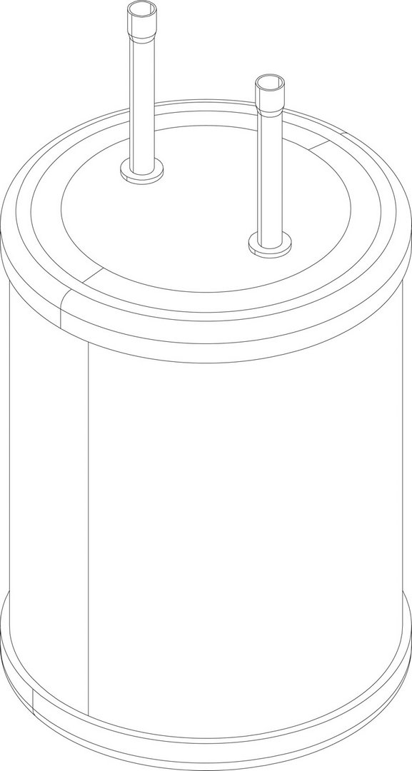 BOSCH Ersatzteil TTNR: 8733703208 Behälter 3,1l
