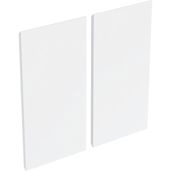 Geberit Set Tür f. Unterschrank, verk. Ausl. B:65cm, weiß glanz