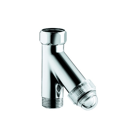 GROHE WAS-Schrägfilter 41275 DN20 bis 80 Grad C mit Klarsicht-Kappe chrom