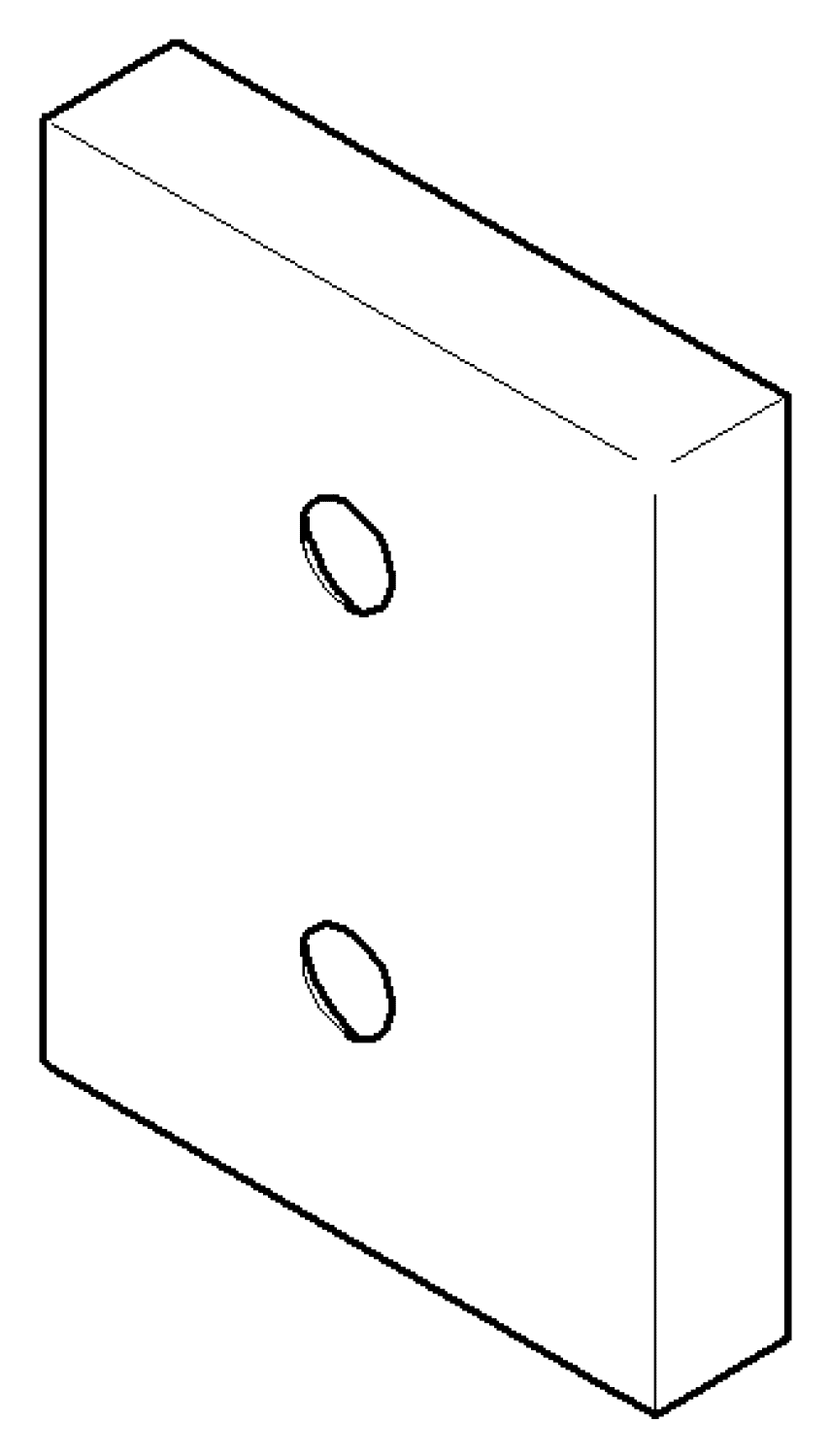 DO Abdeckung ERSATZTEILE 081798557 45 x 60 x 10 mm Chrom