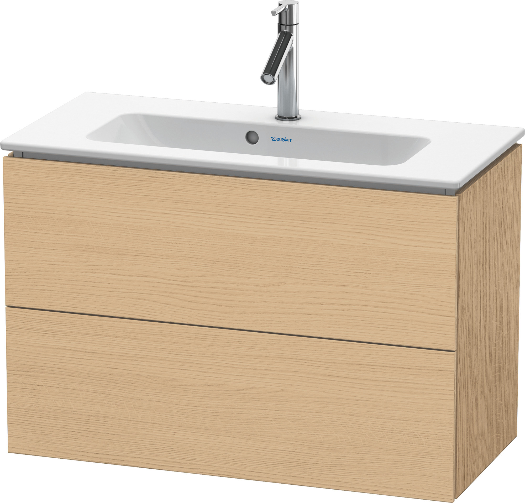 DU WTU Compact L-Cube 550x820x391mm 2 Schubkästen, Eiche Natur