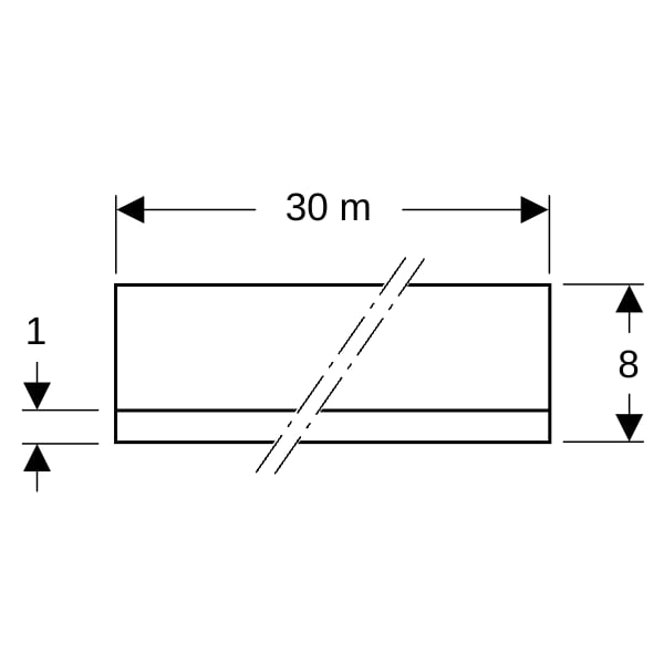 Geberit Duofix Trennstreifen