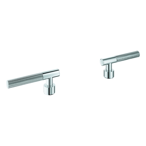 GROHE Hebelgriffe Atrio Private C. 48646 Rändelstruktur chrom