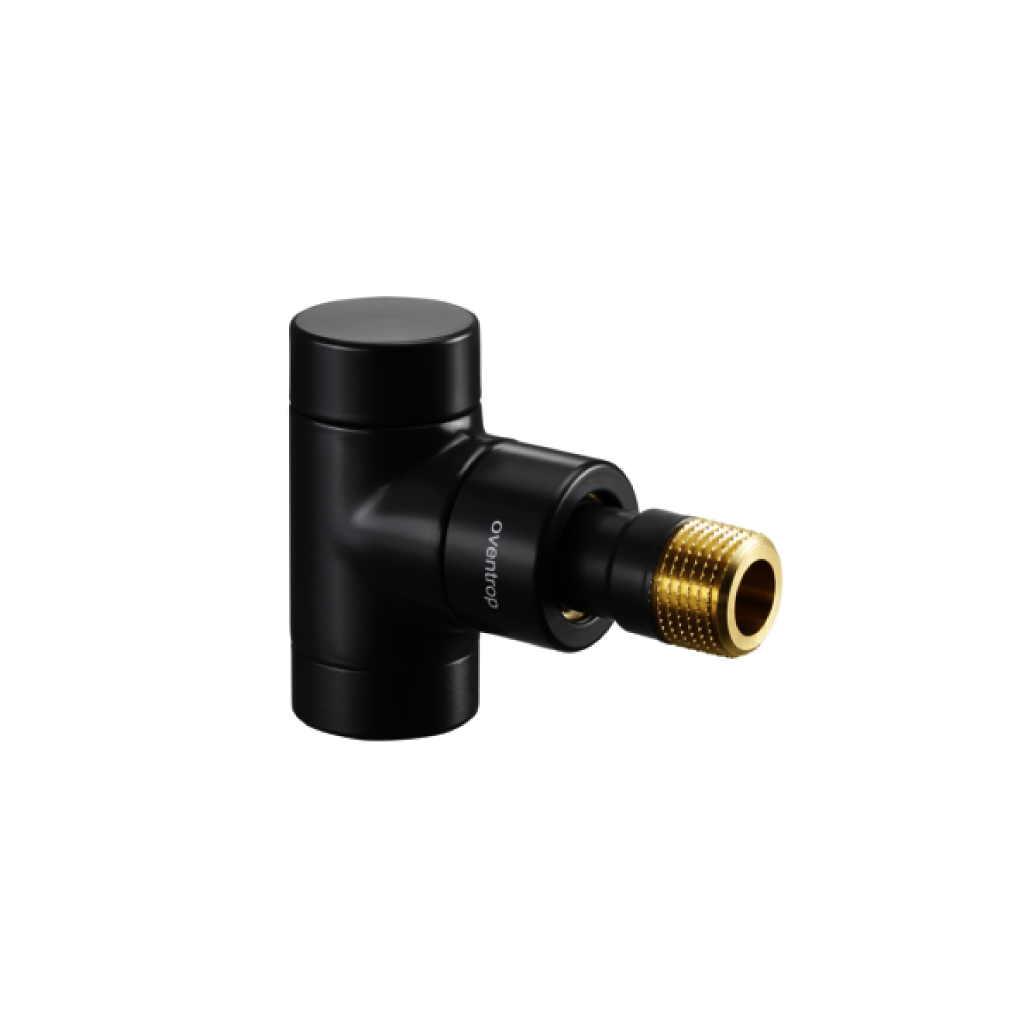 OVENTROP-HK-Verschraubung "Combi E" DN15, 1/2", PN10, Eck, anthrazit