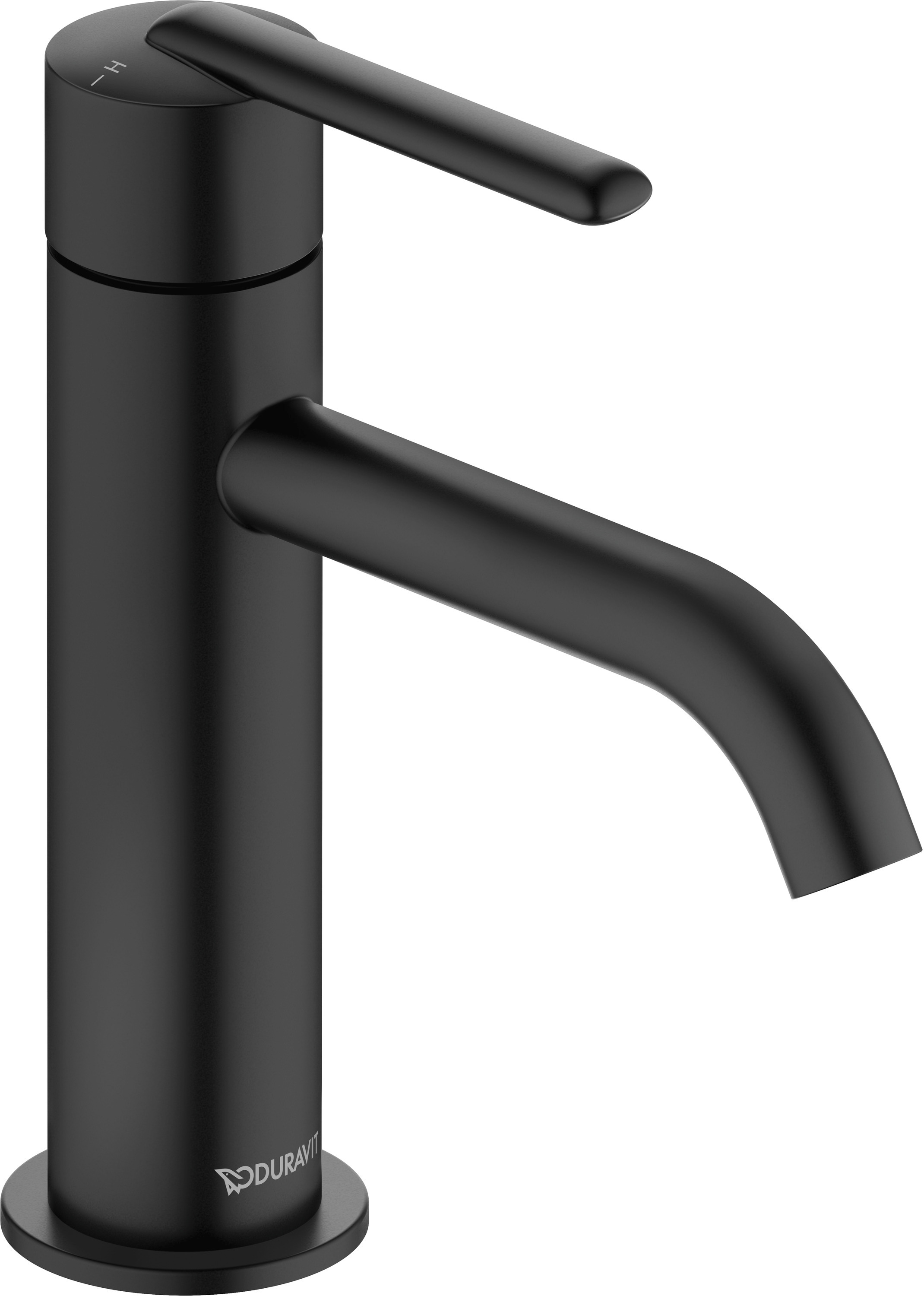 Duravit Balcoon, Einhebel-Waschtischm.S FreshStart,MinusFlow,o.Zugst.,Schwarz M.