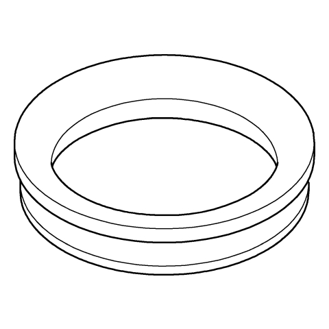 GROHE Fön-Einsatz Allure 40964_1 für Halter 40963001 schwarz