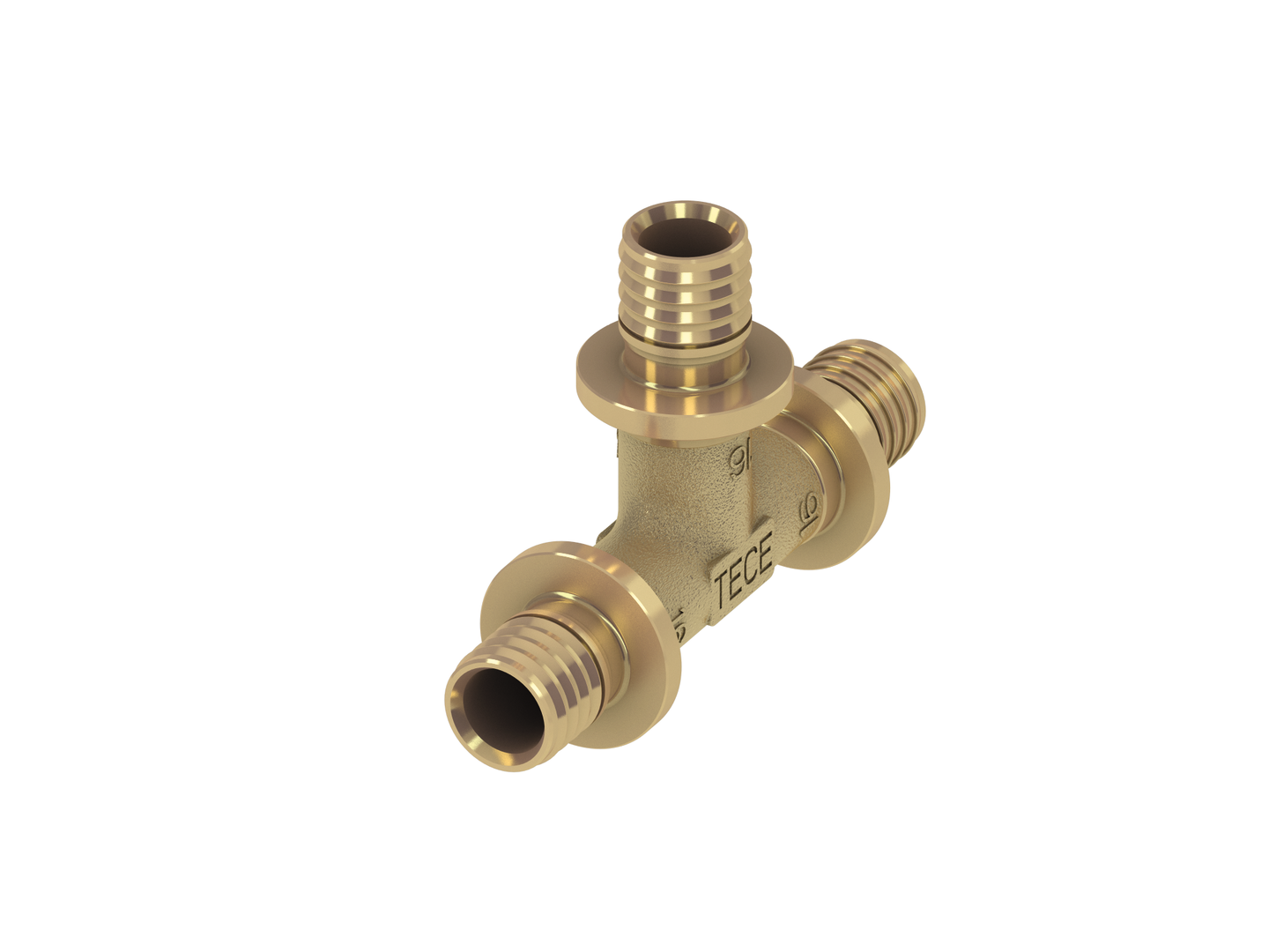 TECEflex T-Stück Dim. 16 x 16 x 16, Siliziumbronze TECEflex T-Stück Dim. 16 x 16 x 16, Siliziumbronze