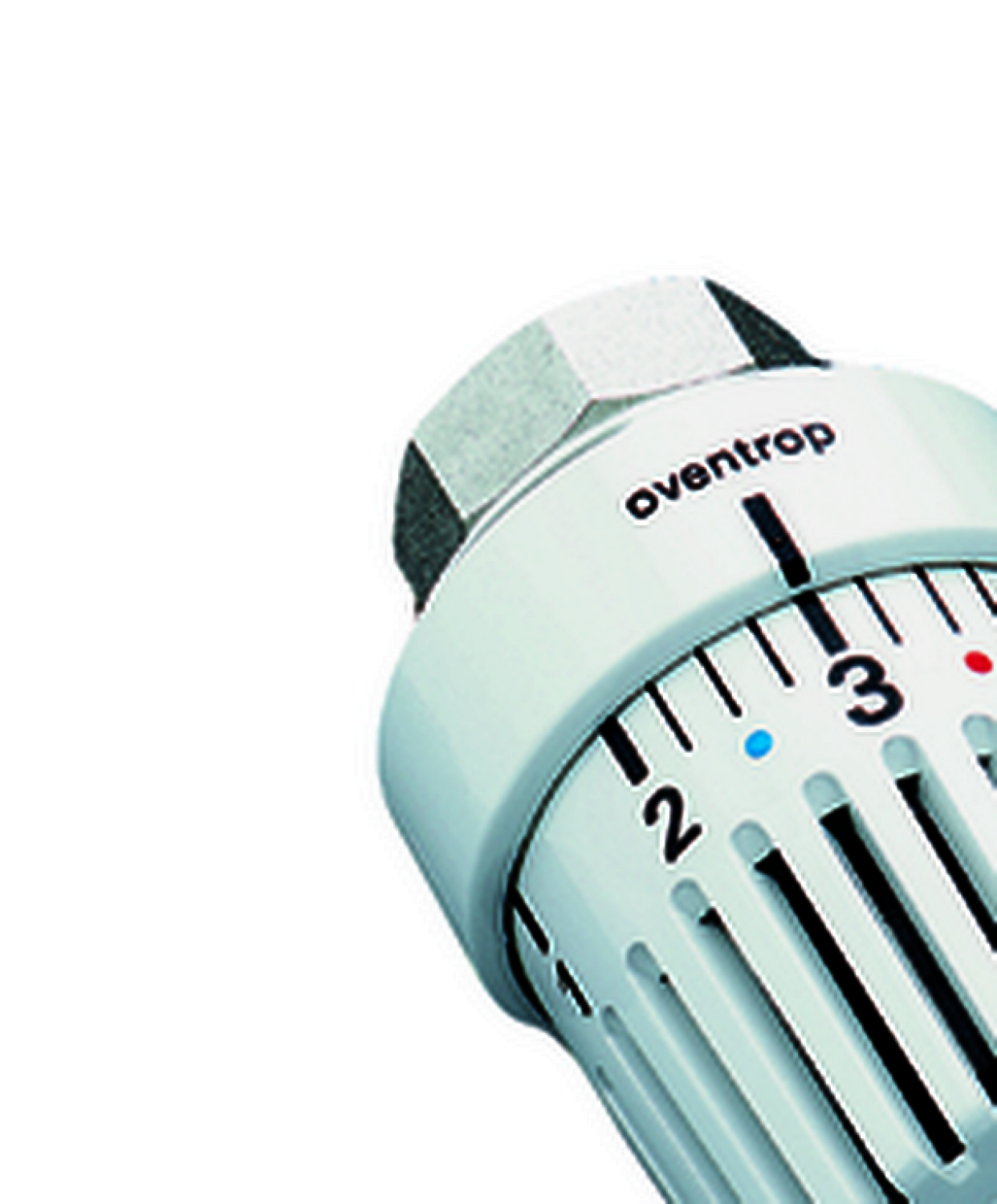 OVENTROP-Thermostat "Uni LH" 7-28 C, * 1-5, Flüssig-Fühler, weiß