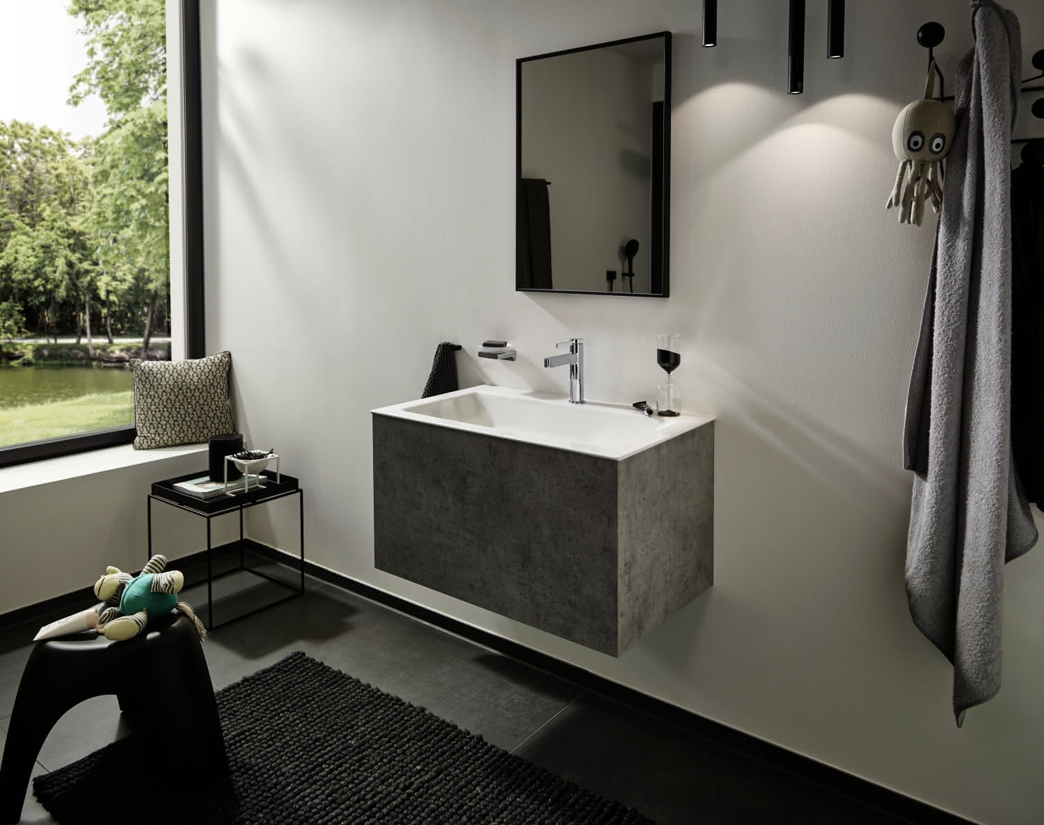 Hansgrohe Standventil 100 Finoris ohne Ablaufgarnitur chrom