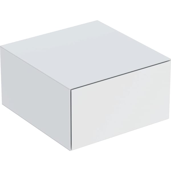 Geberit ONE Seitenschrank mit 1 Schubl. 45x24,5x47cm, weiß matt
