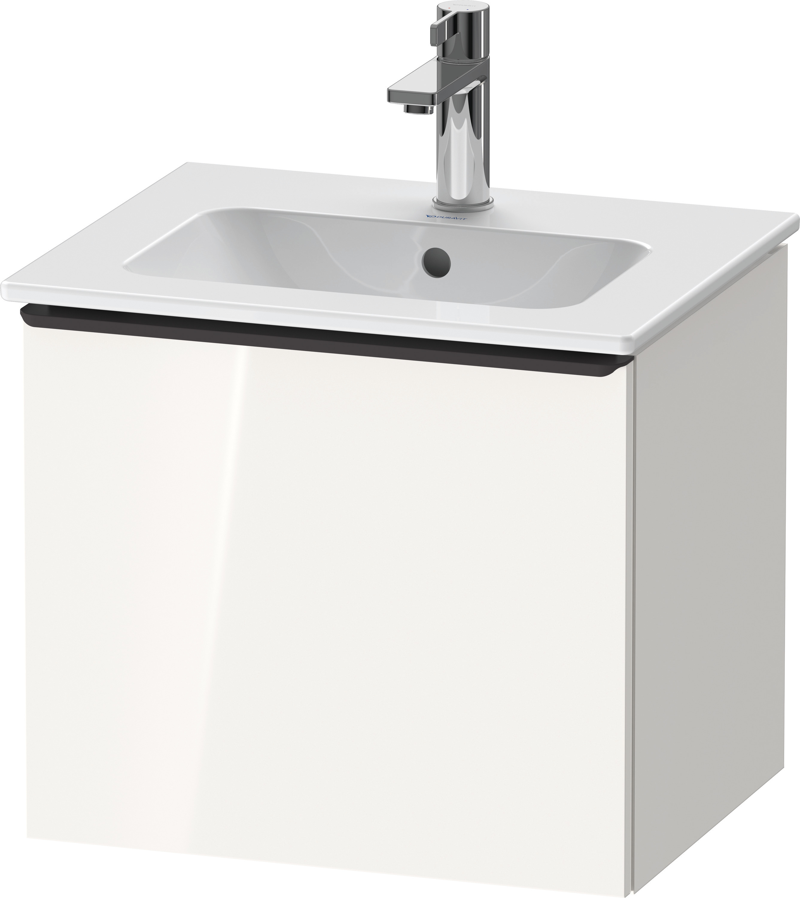 Duravit D-Neo WTU,Wdh,Ausz:1,Gr:Diamant Schw. 510x402x440mm,Weiß Hochglanz,Dekor