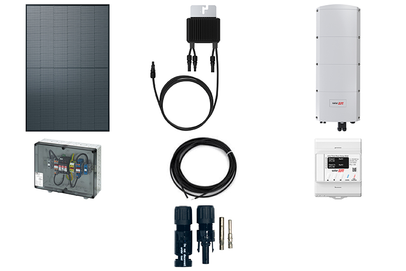 12.107 Set 16x AXIblackbiperfect GL 450 AC-450TGBL, SE8K-RWB48BFN4 7,20kWp