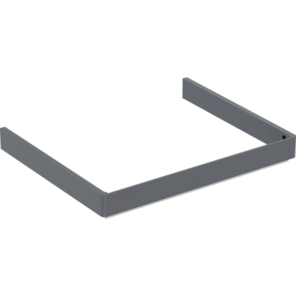 Geberit Designstreifen für WT-Unterschrank Renova Comfort, Breite 65 cm, grafit