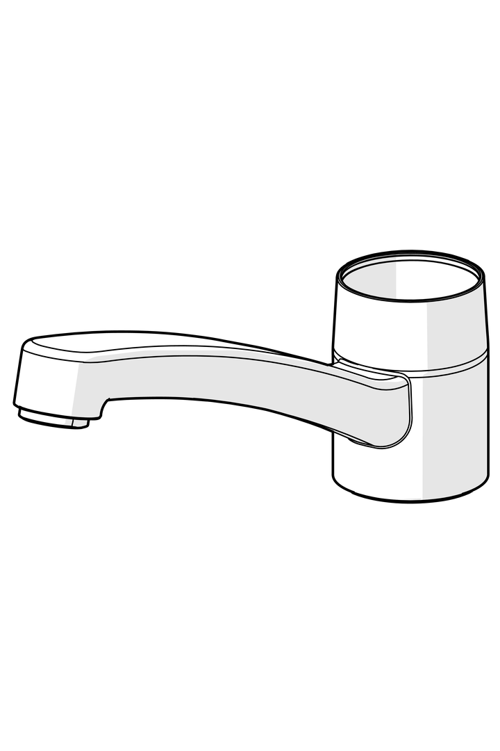 Hansa Auslauf HANSA 59914730 L=210 Ausld. 210 mm chr Hansa Auslauf HANSA 59914730 L=210 Ausld. 210 mm chr