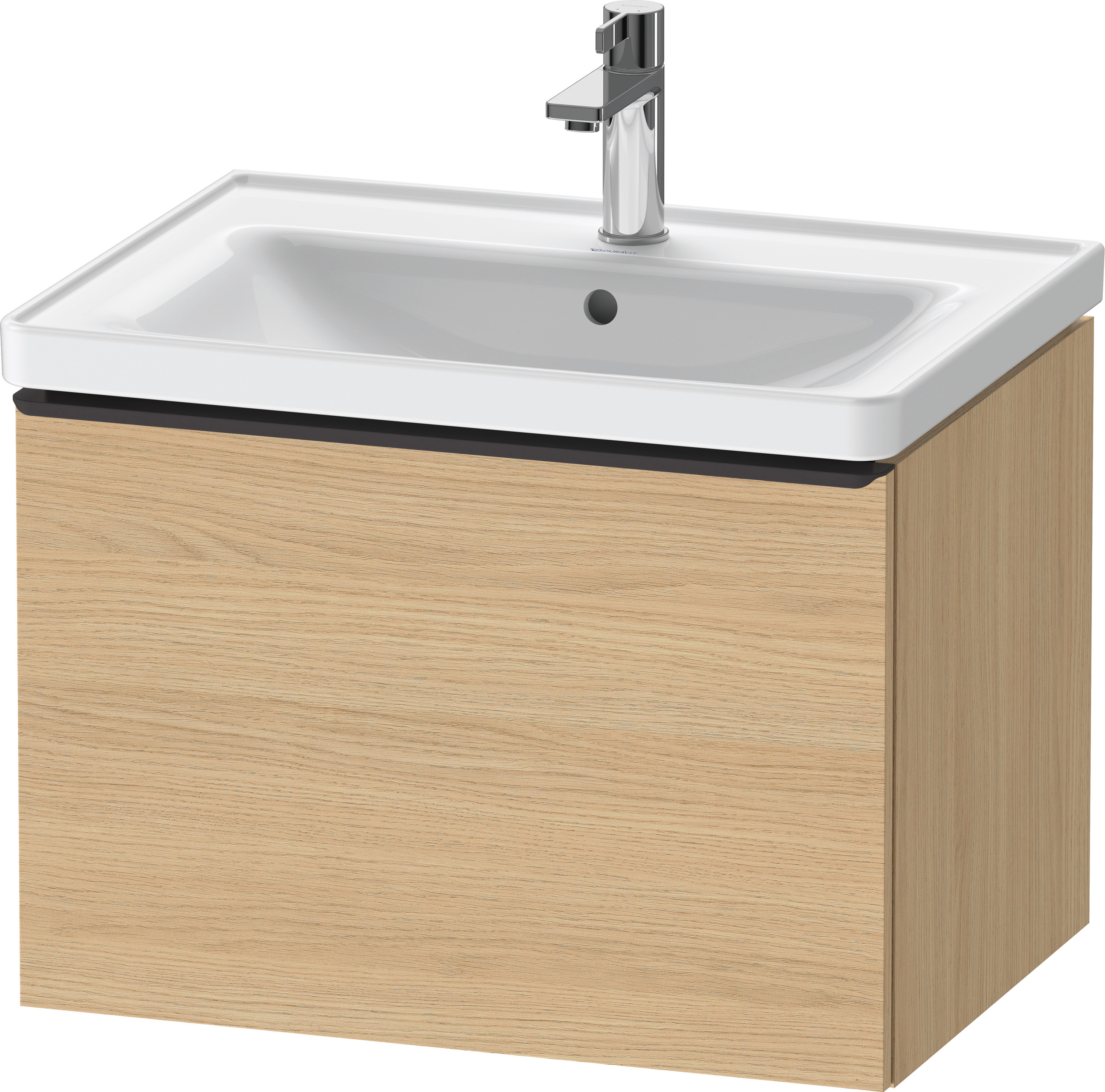 Duravit D-Neo WTU,Wdh,Ausz:1,Gr:Diamant Schw. 634x452x440mm,Natur Eiche Matt,Dekor