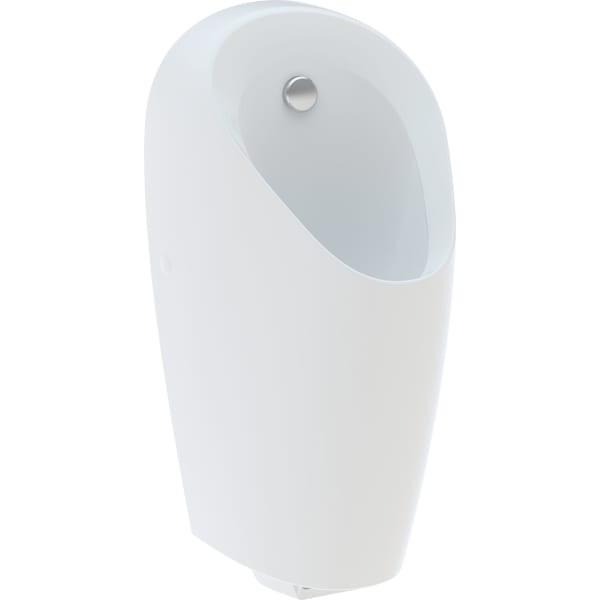 Geberit Selva Urinal, mit integr. Strg., Netz Zulauf hinten, weiß