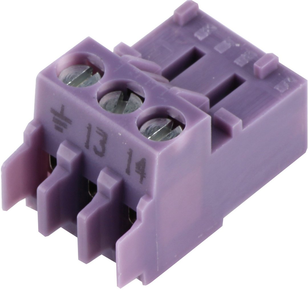 BOSCH Ersatzteil TTNR: 7747023986 Anschlussklemme 3-pol. PZ Pumpe violett BOSCH Ersatzteil TTNR: 7747023986 Anschlussklemme 3-pol. PZ Pumpe violett