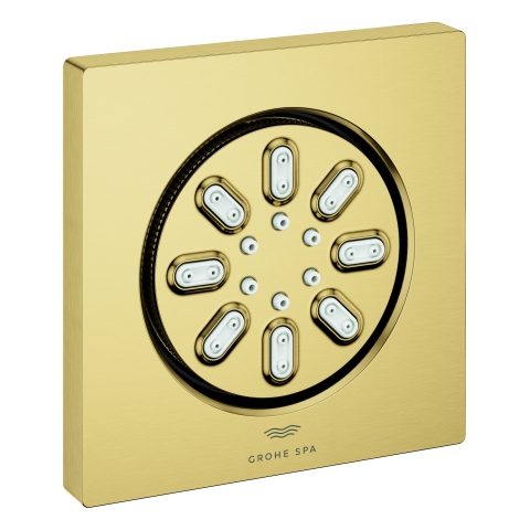 GROHE Seitenbrause 26802 Rainshower Aqua eckig 2 Strahl 3,3l/min cool sunrise gb. GROHE Seitenbrause 26802 Rainshower Aqua eckig 2 Strahl 3,3l/min cool sunrise gb.