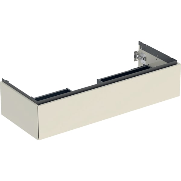Geberit ONE Unterschrank für WT/-Platte 1 Schubl., 118.4x26,6x47cm,sandgrau hgl.