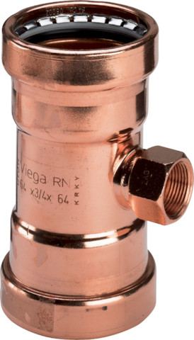 Viega T-Stück Profipress XL 2417.2XL in 64,0mm x Rp3/4 x 64,0mm Kupfer