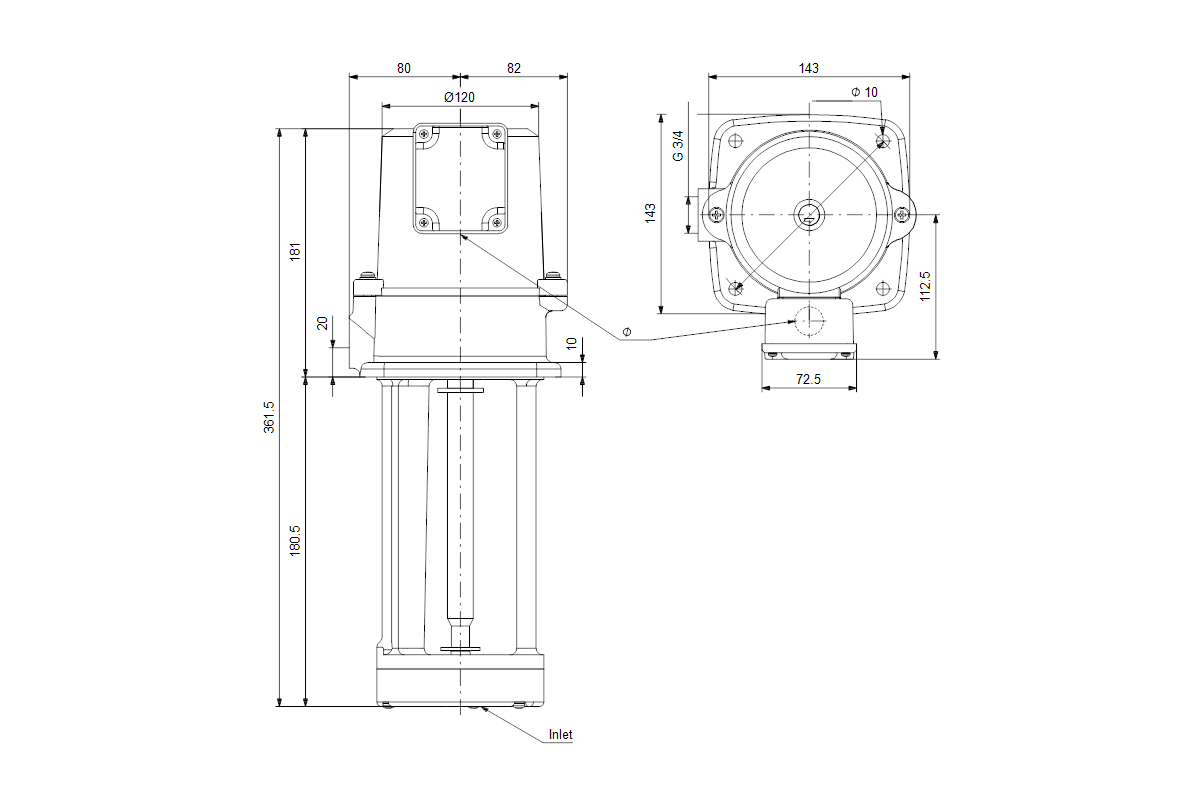 GRUNDFOS Eintauchpumpen MTA 60-180 A-W-A-B 3x230/400V 50/60Hz